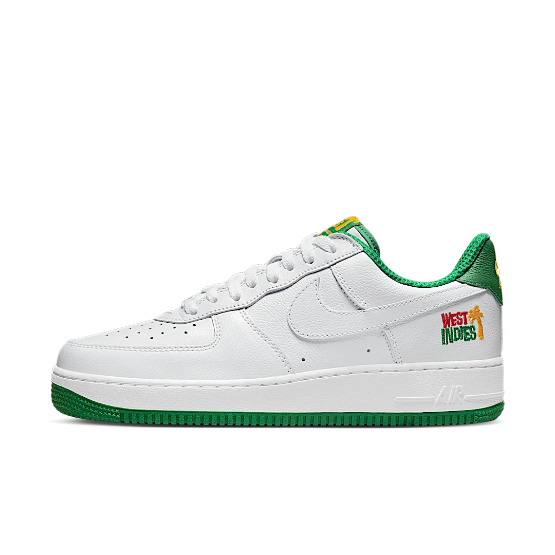 Overkicks - Nike Air Force 1 Low Retro QS West Indies (2022) (DX1156-100) - vista lateral