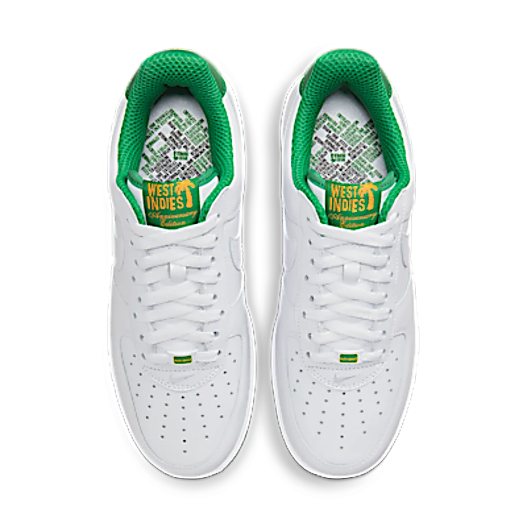 Overkicks - Nike Air Force 1 Low Retro QS West Indies (2022) (DX1156-100) - par completo