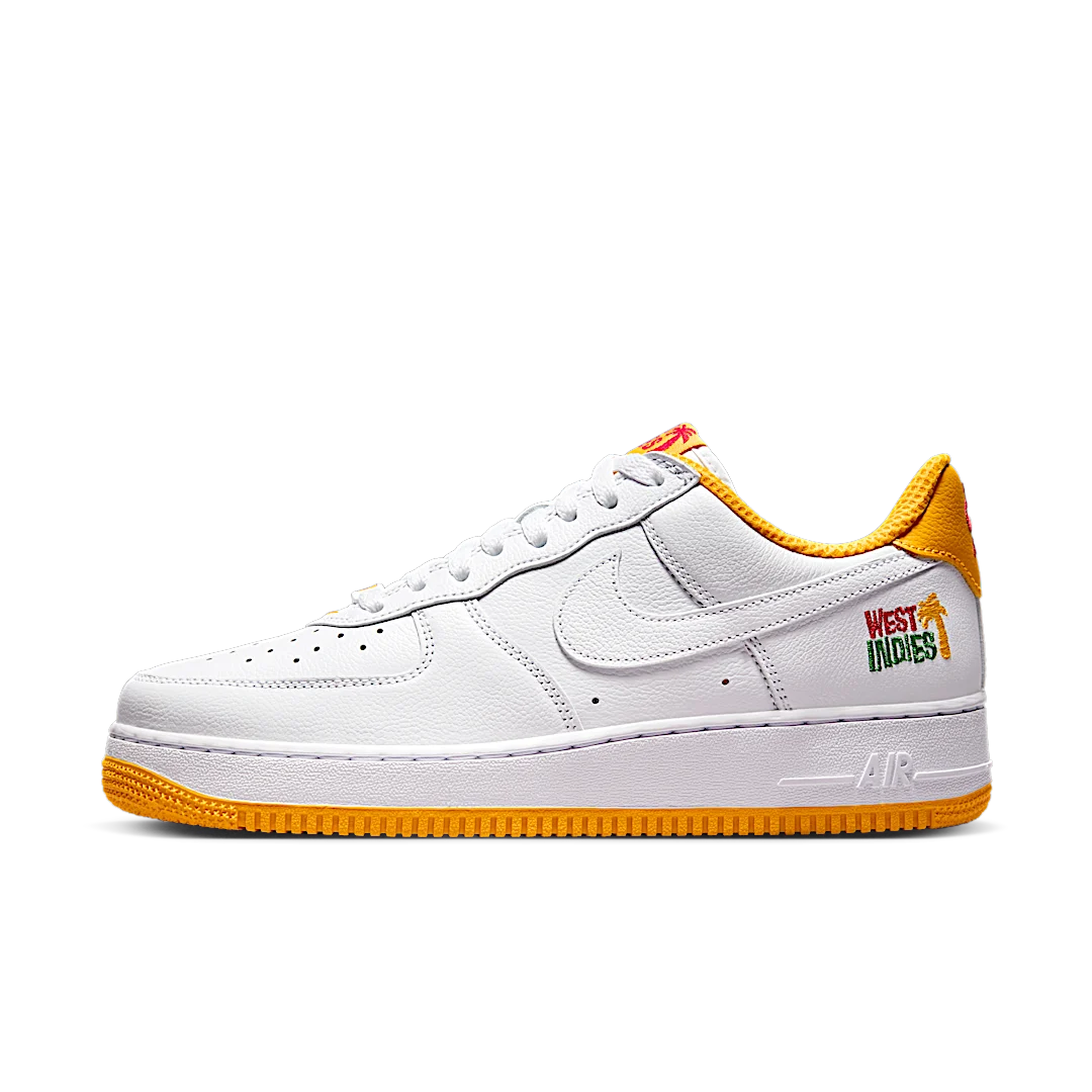 Overkicks - Nike Air Force 1 Low Retro QS West Indies (2023) (DX1156-101) - vista lateral