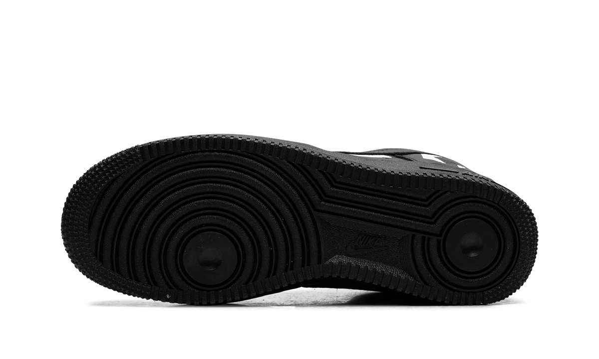 Overkicks - Nike Air Force 1 Low Retro SP BLACK Comme des Garçons Black (IB9949-001) - vista superior