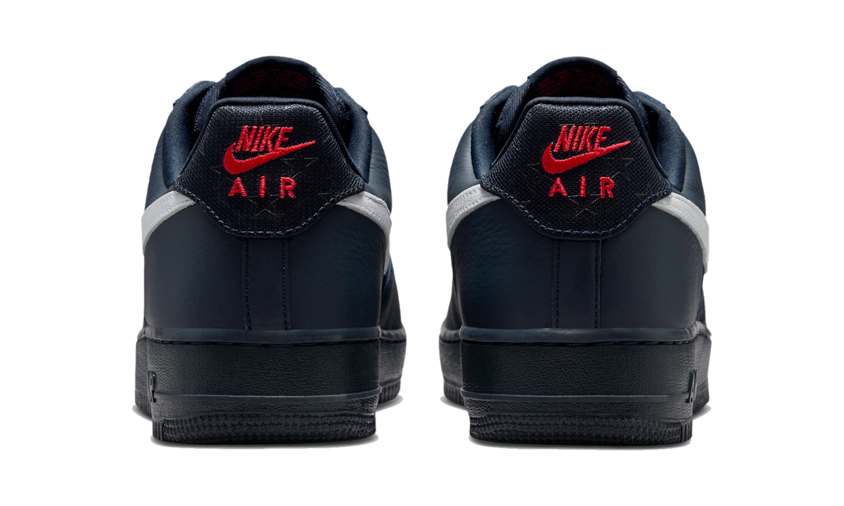 Overkicks - Nike Air Force 1 Low Retro Team USA Away (IO9557-900) - detalle talón