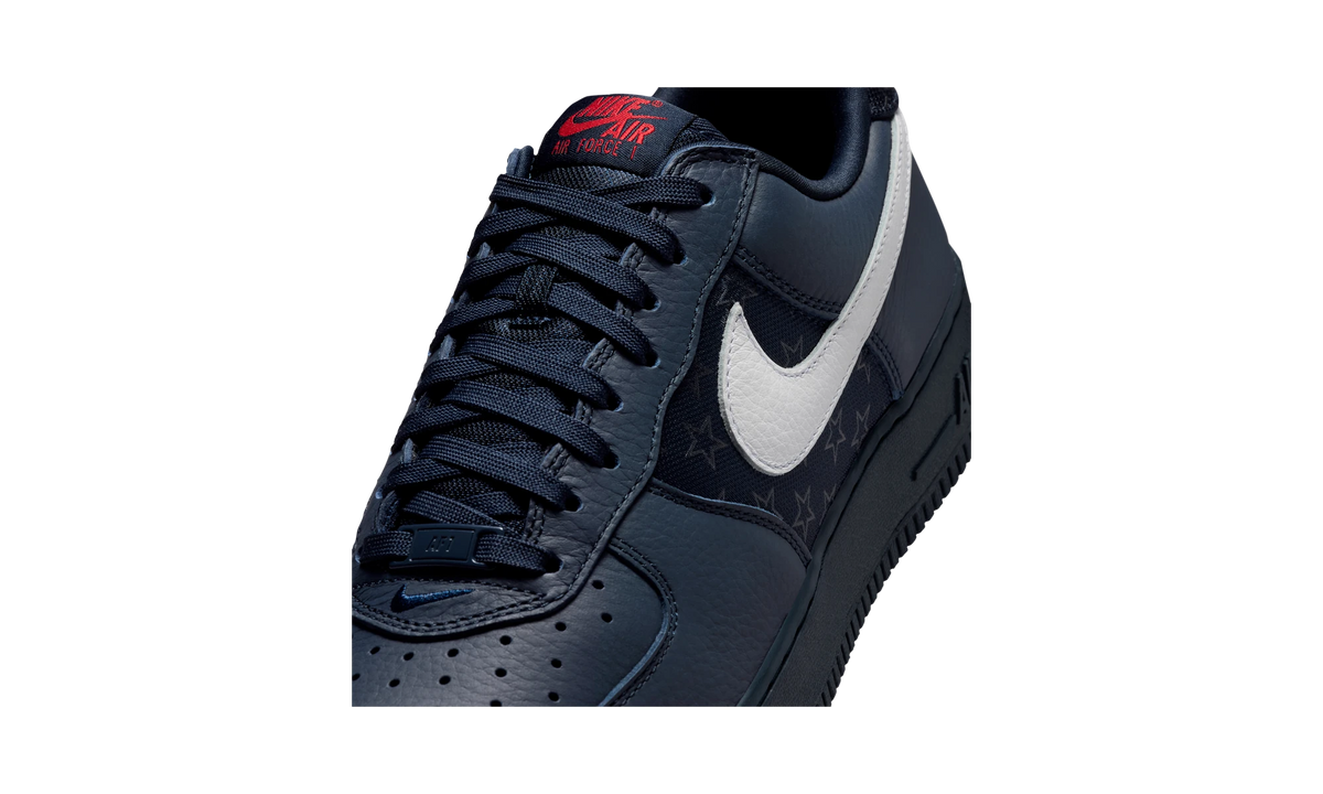 Overkicks - Nike Air Force 1 Low Retro Team USA Away (IO9557-900) - detalle lateral interior