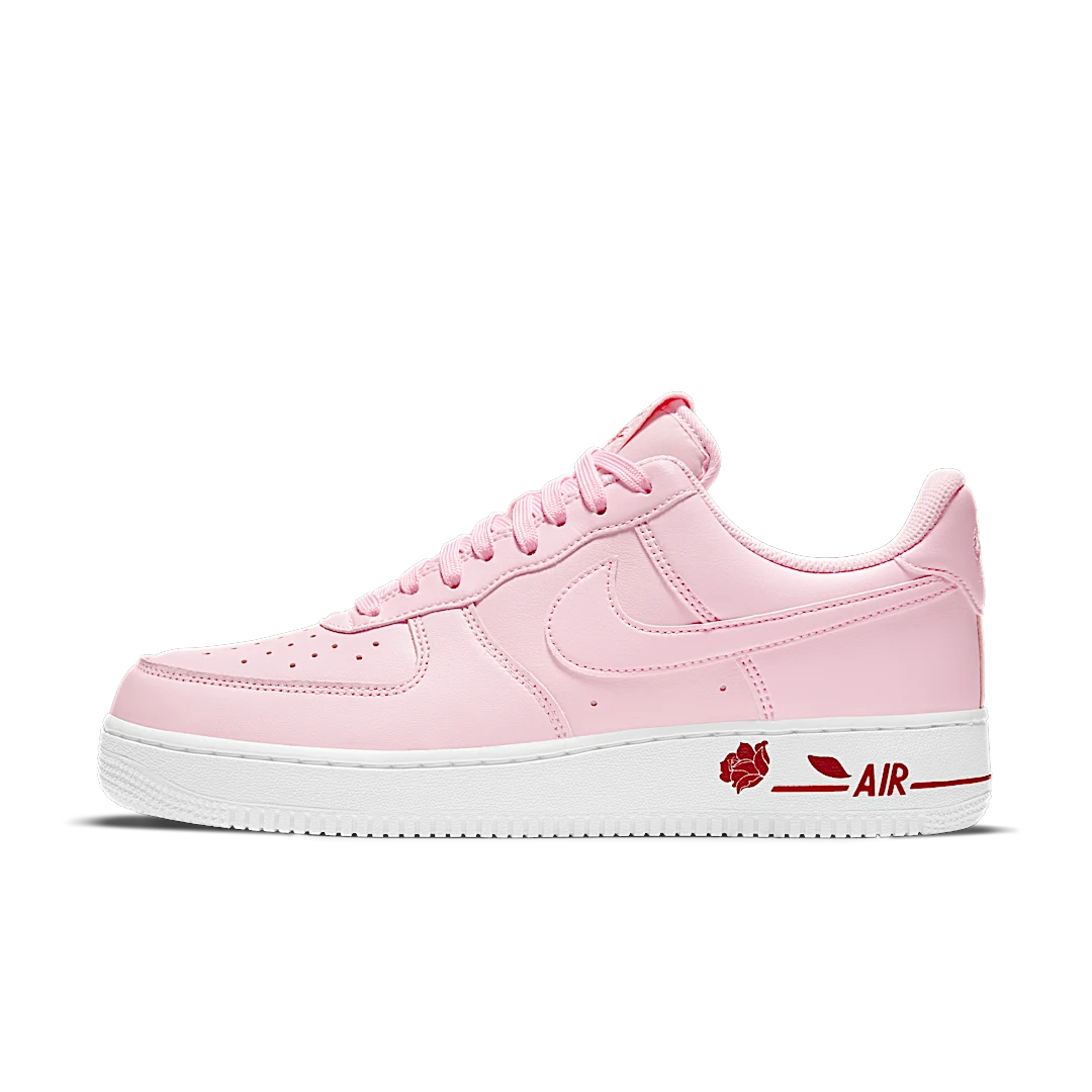 Overkicks - Nike Air Force 1 Low Rose Pink (CU6312-600) - vista lateral