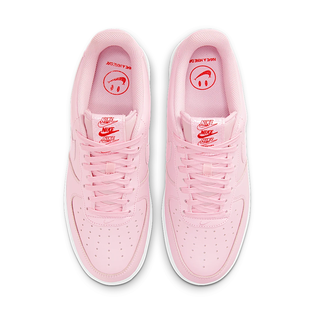 Overkicks - Nike Air Force 1 Low Rose Pink (CU6312-600) - par completo