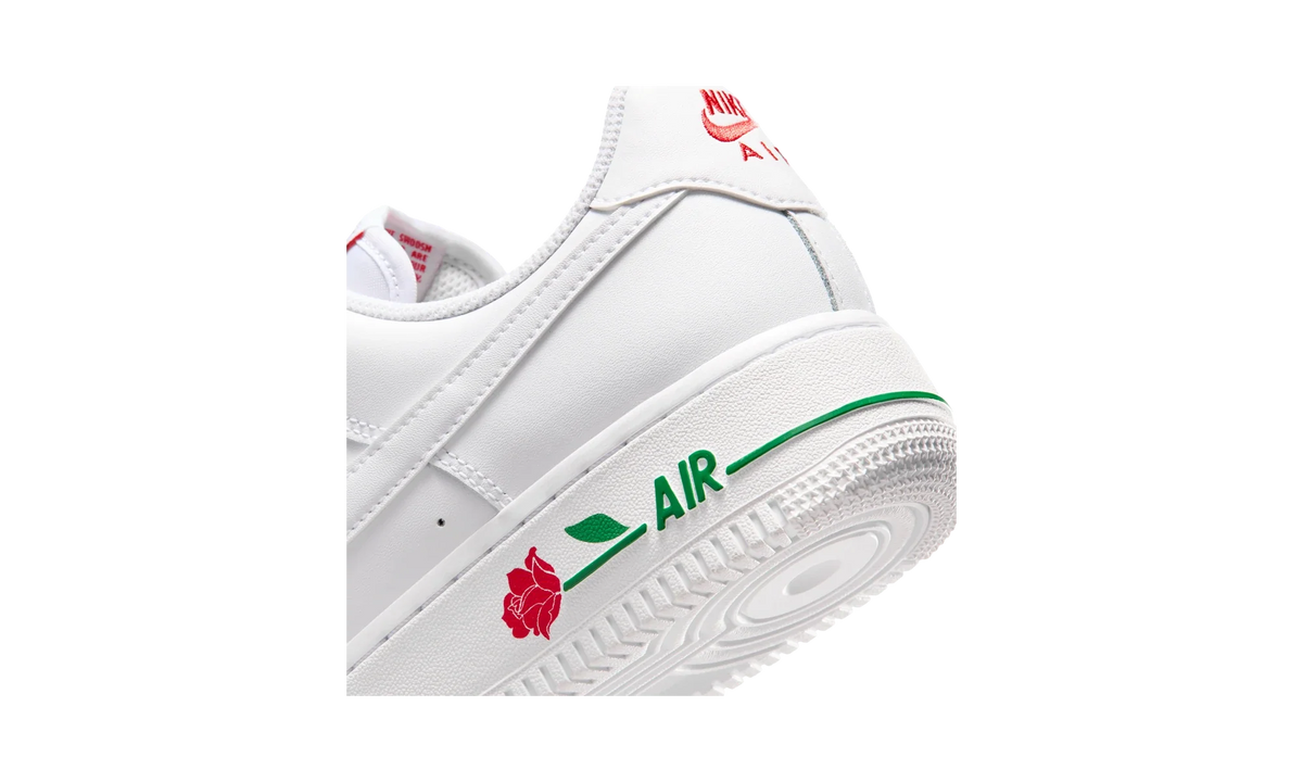 Overkicks - Nike Air Force 1 Low Rose White (Womens) (IF0498-100) - detalle