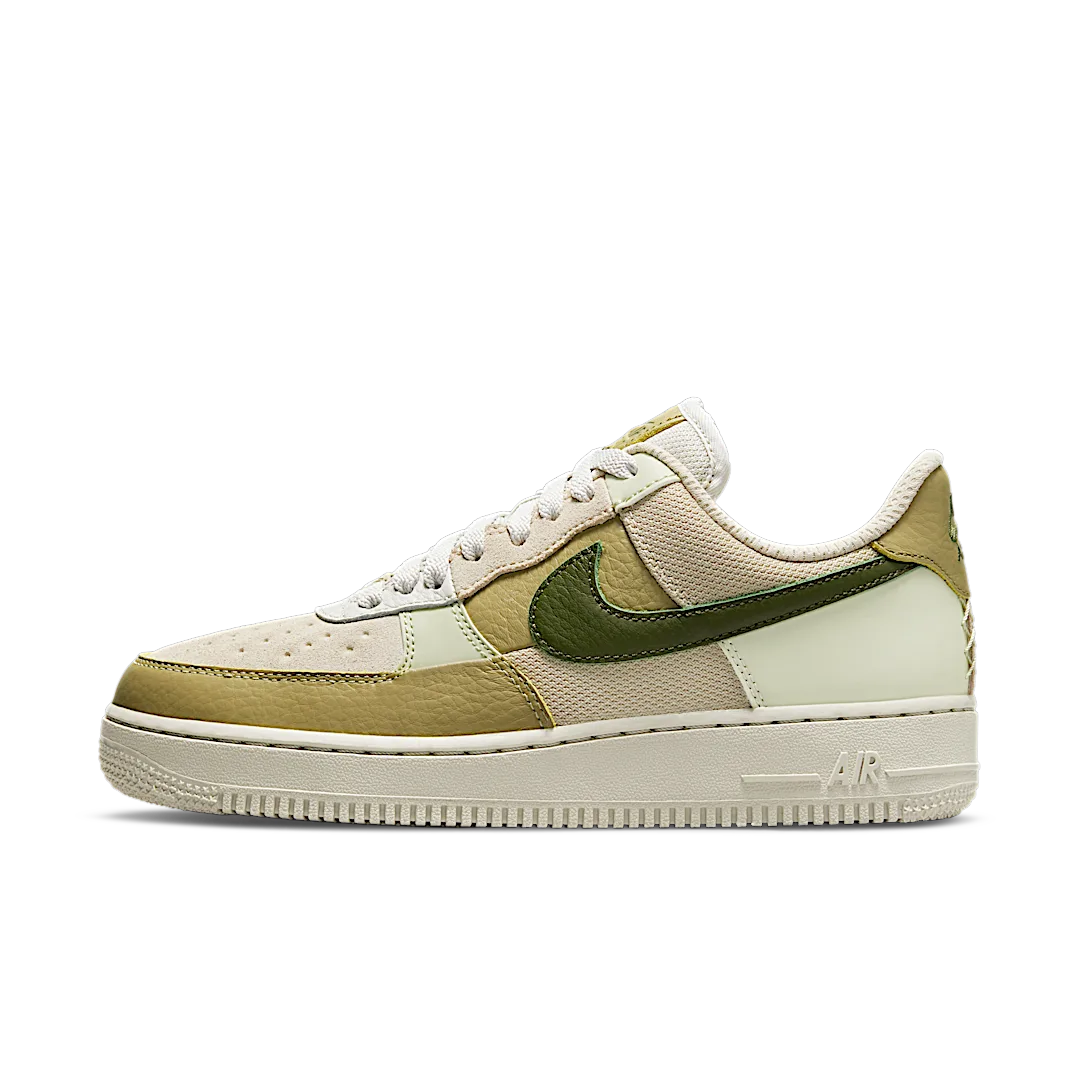 Overkicks - Nike Air Force 1 Low Rough Green (DO6717-001) - vista lateral