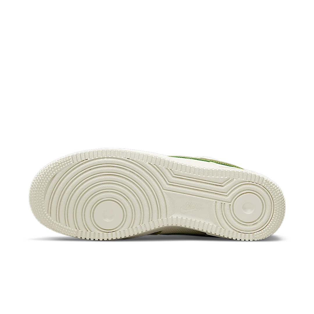 Overkicks - Nike Air Force 1 Low Rough Green (DO6717-001) - detalle suela