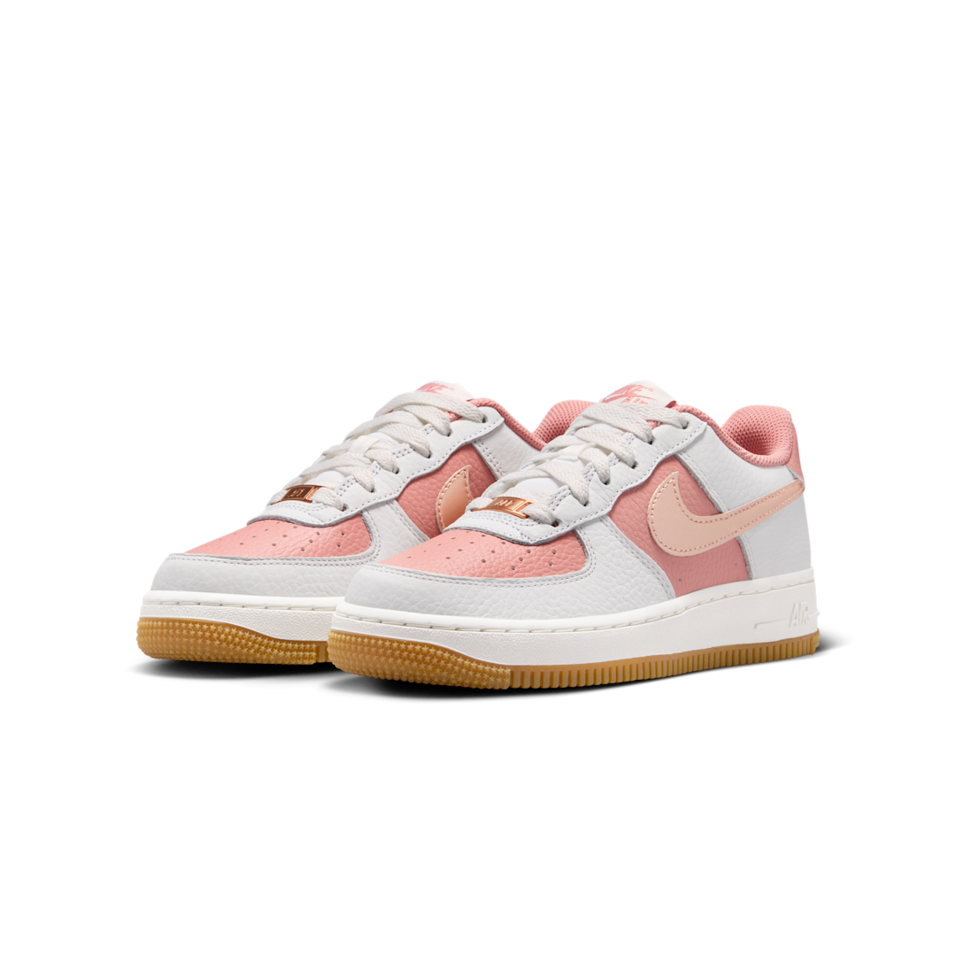 Overkicks - Nike Air Force 1 Low Rust Pink Metallic Red Bronze (GS) (IQ0213-685) - imagen 2