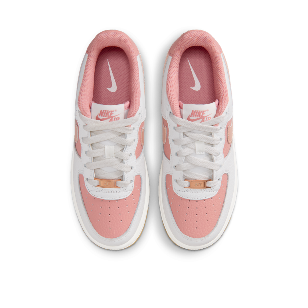 Overkicks - Nike Air Force 1 Low Rust Pink Metallic Red Bronze (GS) (IQ0213-685) - imagen 3