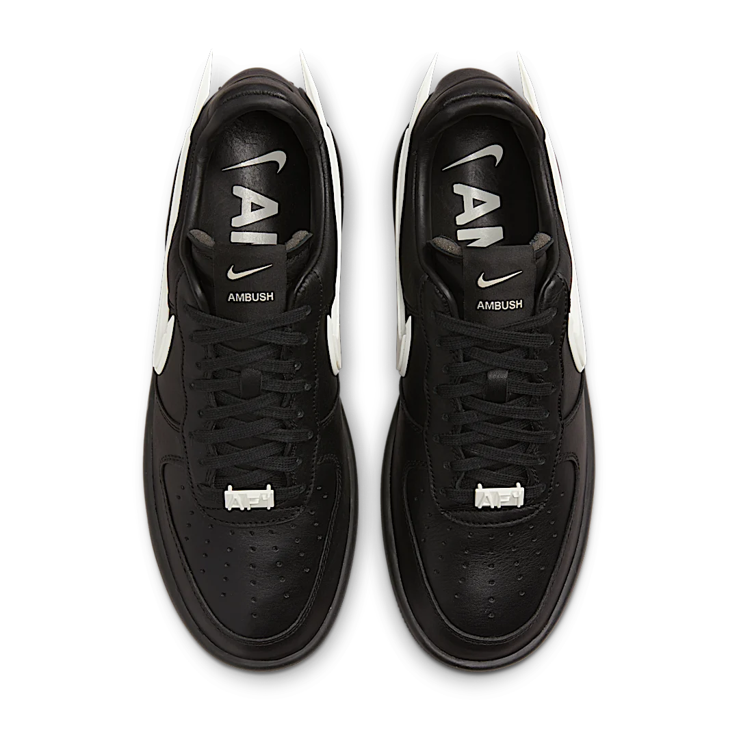 Overkicks - Nike Air Force 1 Low SP AMBUSH Black (DV3464-001) - par completo