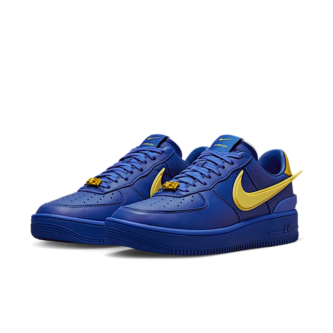 Overkicks - Nike Air Force 1 Low SP AMBUSH Game Royal (DV3464-400) - vista trasera