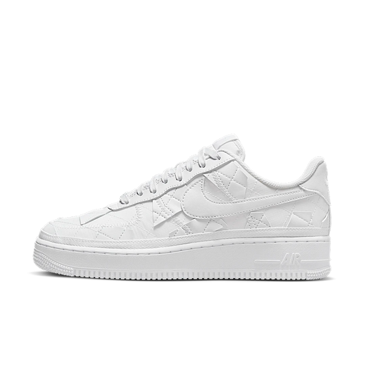 Overkicks - Nike Air Force 1 Low SP Billie Eilish Triple White (DZ3674-100) - vista lateral