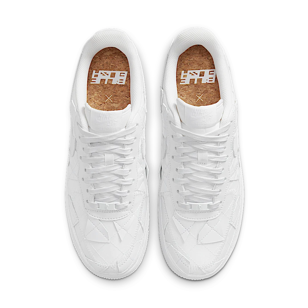 Overkicks - Nike Air Force 1 Low SP Billie Eilish Triple White (DZ3674-100) - par completo