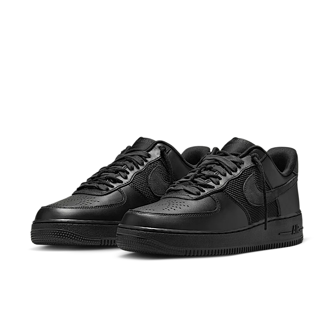 Overkicks - Nike Air Force 1 Low SP Slam Jam Black (DX5590-001) - vista trasera