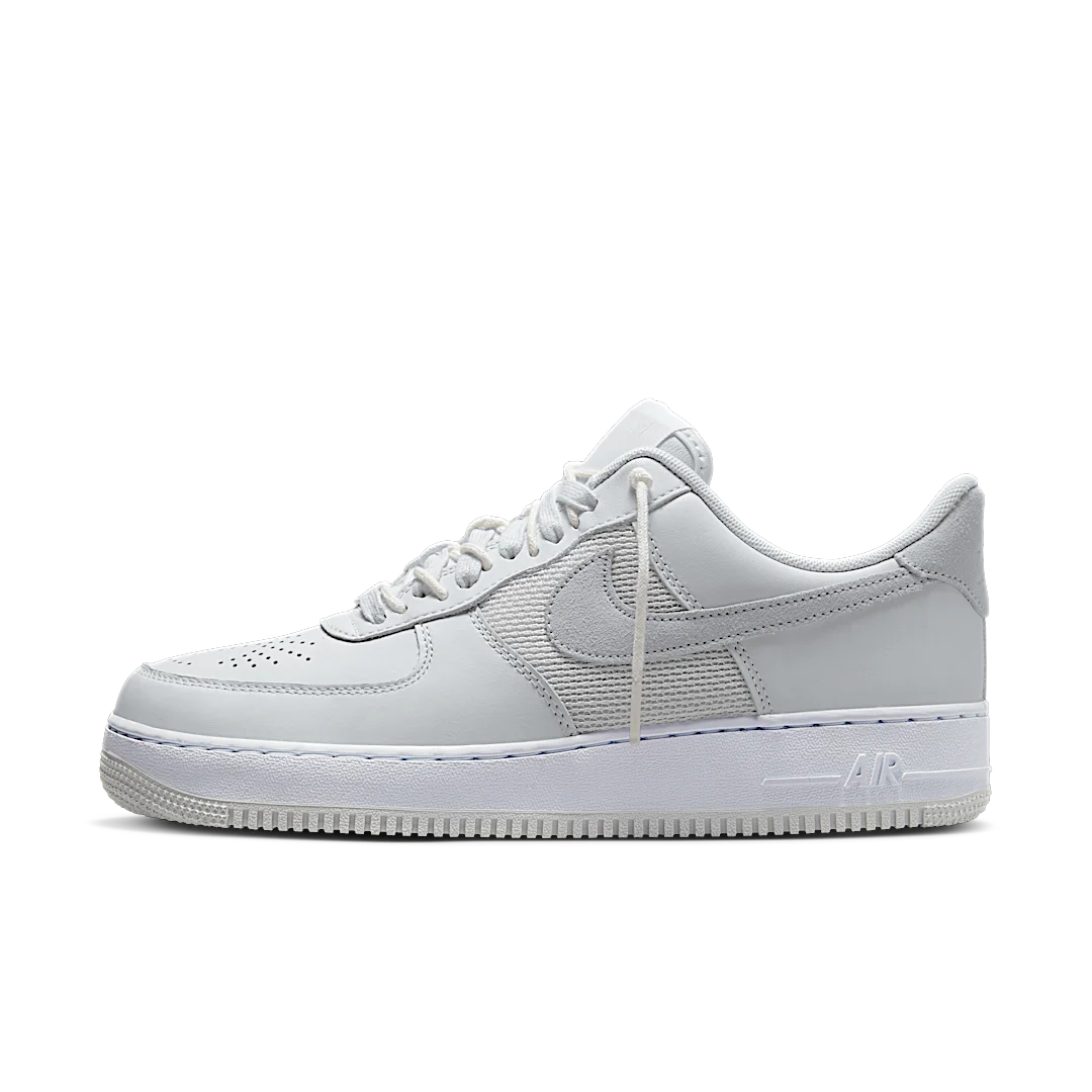 Overkicks - Nike Air Force 1 Low SP Slam Jam White (DX5590-100) - vista lateral