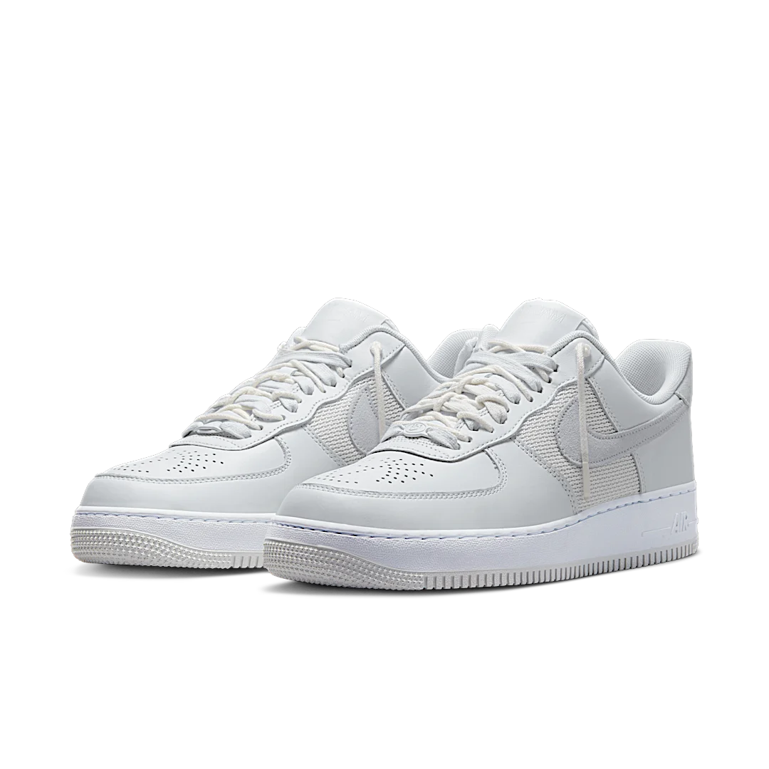 Overkicks - Nike Air Force 1 Low SP Slam Jam White (DX5590-100) - vista trasera