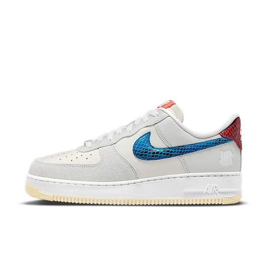 Overkicks - Nike Air Force 1 Low SP Undefeated 5 On It Dunk vs. AF1 (DM8461-001) - vista lateral