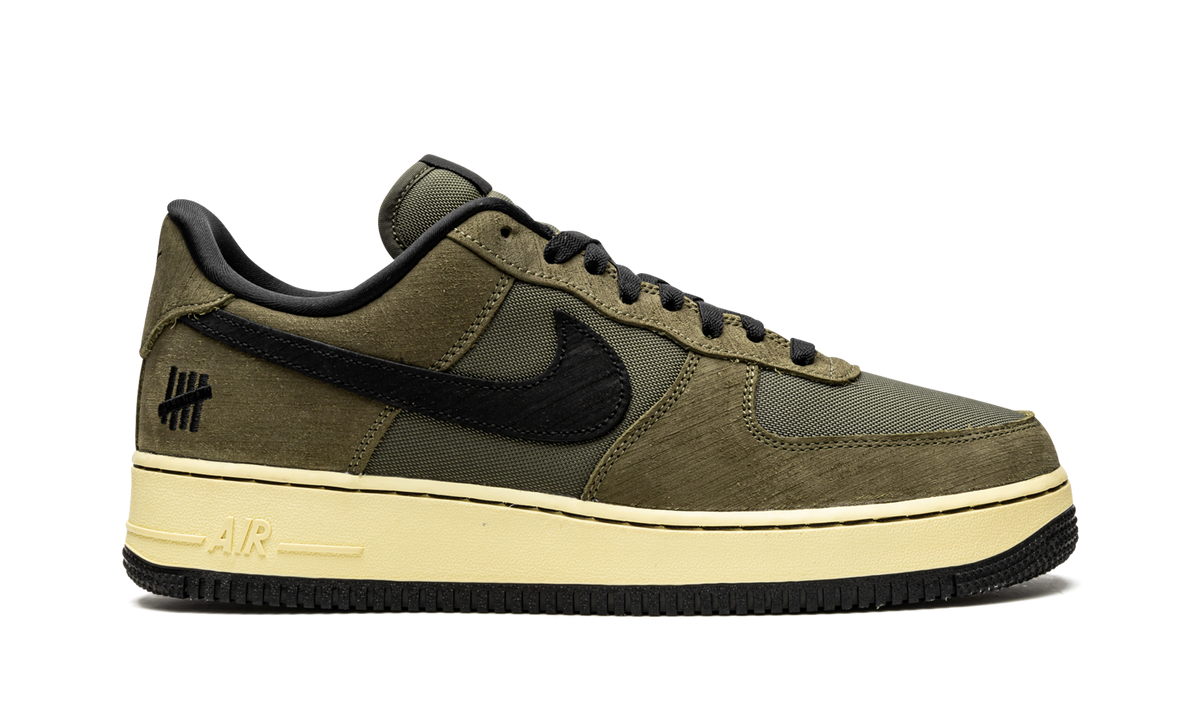 Overkicks - Nike Air Force 1 Low SP Undefeated Ballistic Dunk vs. AF1 (DH3064-300) - detalle talón