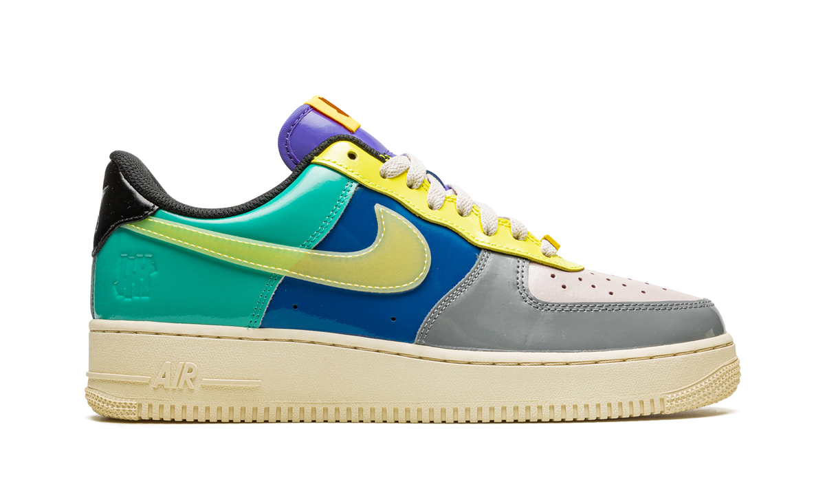 Overkicks - Nike Air Force 1 Low SP Undefeated Multi-Patent Community (DV5255-001) - detalle talón
