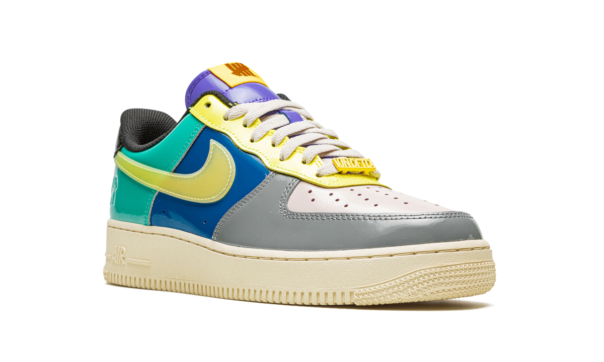 Overkicks - Nike Air Force 1 Low SP Undefeated Multi-Patent Community (DV5255-001) - detalle lateral interior