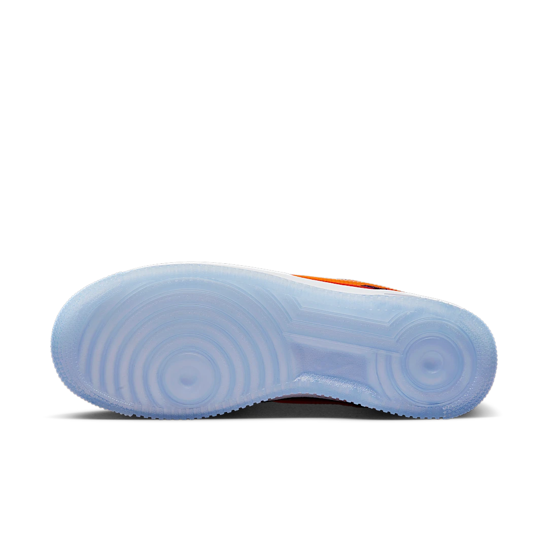 Overkicks - Nike Air Force 1 Low SP Undefeated Multi-Patent Total Orange (DV5255-400) - detalle suela