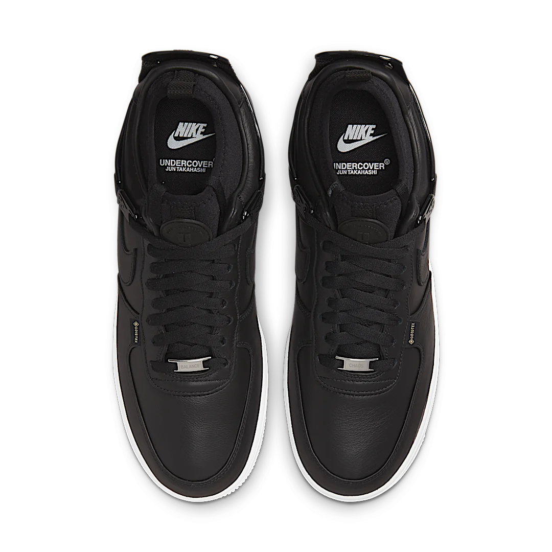 Overkicks - Nike Air Force 1 Low SP Undercover Black (DQ7558-002) - par completo
