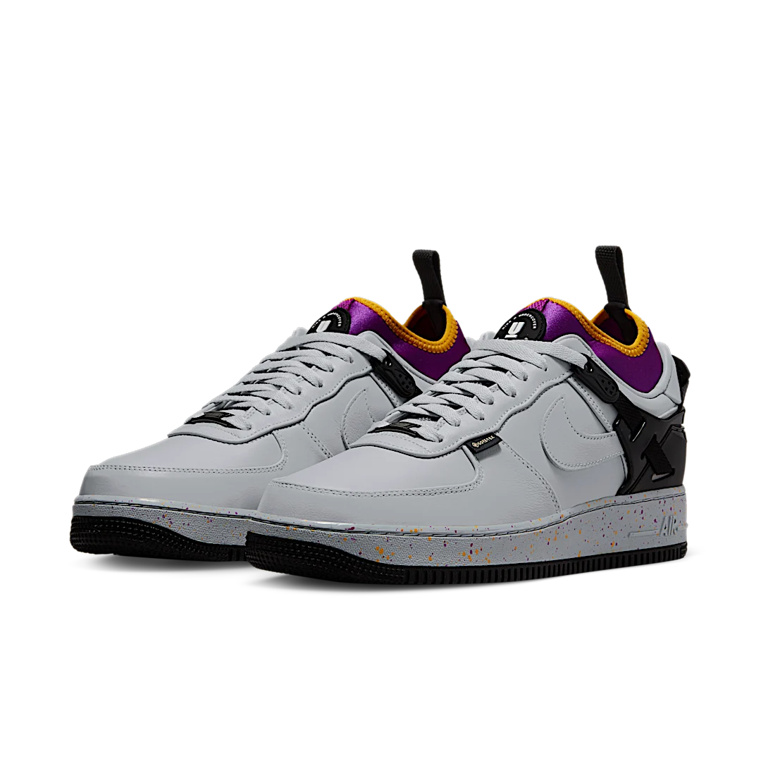 Overkicks - Nike Air Force 1 Low SP Undercover Grey Fog (DQ7558-001) - vista trasera