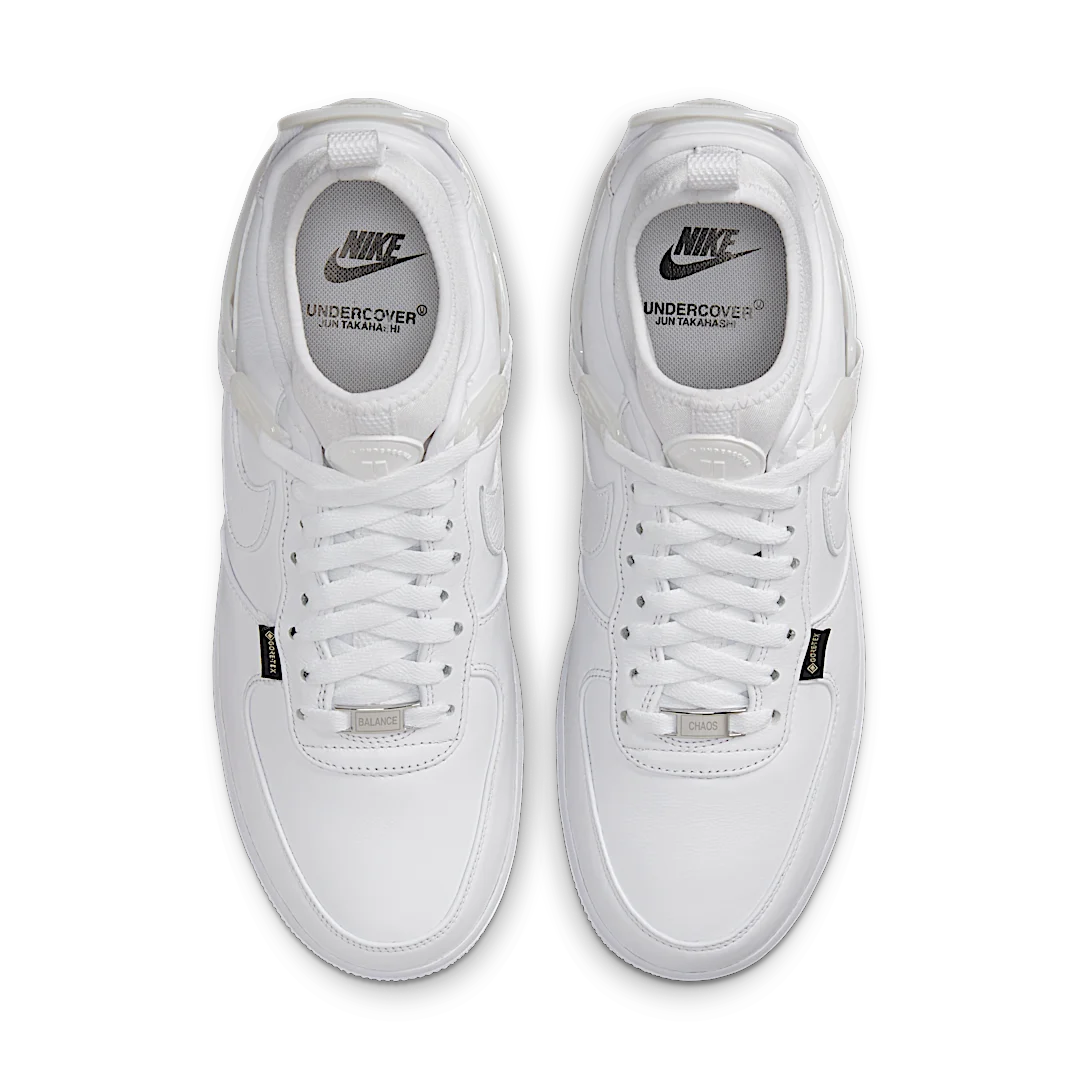 Overkicks - Nike Air Force 1 Low SP Undercover White (DQ7558-101) - par completo