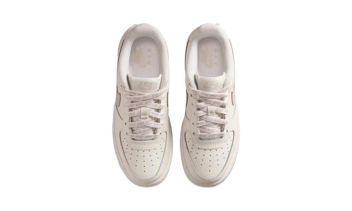 Overkicks - Nike Air Force 1 Low Sail Light Orewood Brown (GS) (IR0270-101) - imagen 5