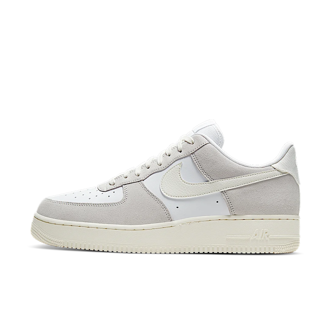 Overkicks - Nike Air Force 1 Low Sail Platinum Tint (CW7584-100) - vista lateral