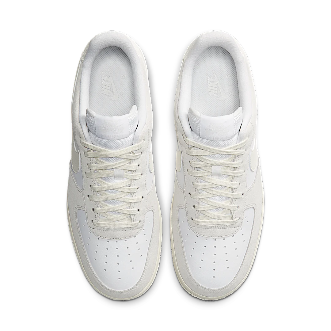 Overkicks - Nike Air Force 1 Low Sail Platinum Tint (CW7584-100) - par completo