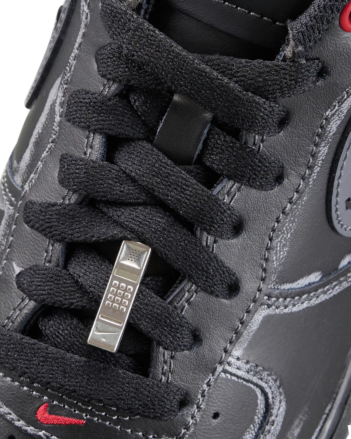 Overkicks - Nike Air Force 1 Low Scream Ghostface Black (IZ1207-010) - imagen 4