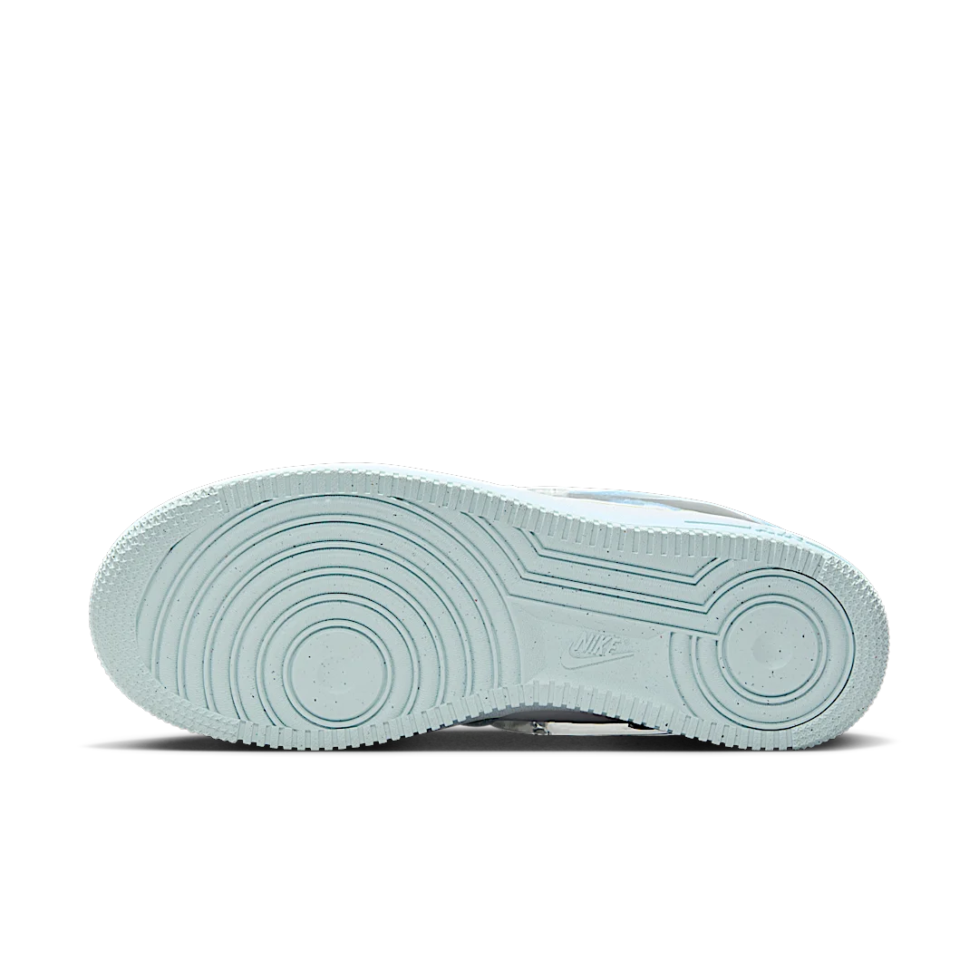 Overkicks - Nike Air Force 1 Low Serena Williams Design Crew Psychic Blue (HJ4399-400) - detalle suela