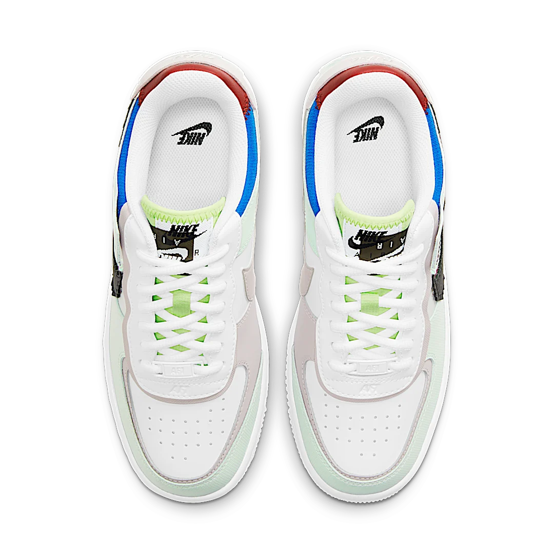 Overkicks - Nike Air Force 1 Low Shadow 8 Bit Barely Green (CV8480-300) - par completo