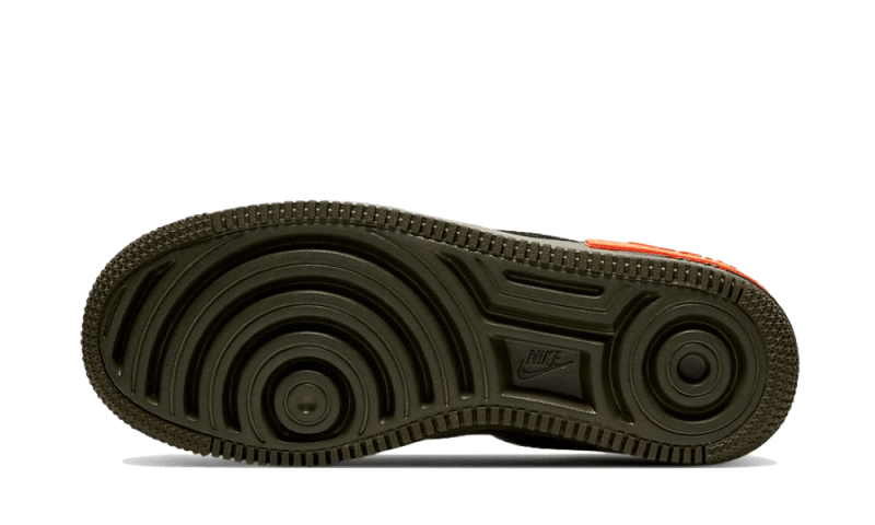 Overkicks - Nike Air Force 1 Low Shadow Black Hyper Crimson Cargo Khaki (CQ3317-001) - par completo