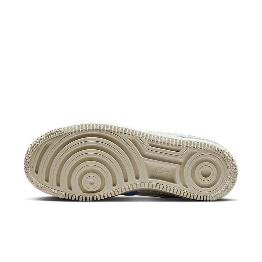 Overkicks - Nike Air Force 1 Low Shadow Blue Tint University Blue (DZ1847-400) - detalle suela