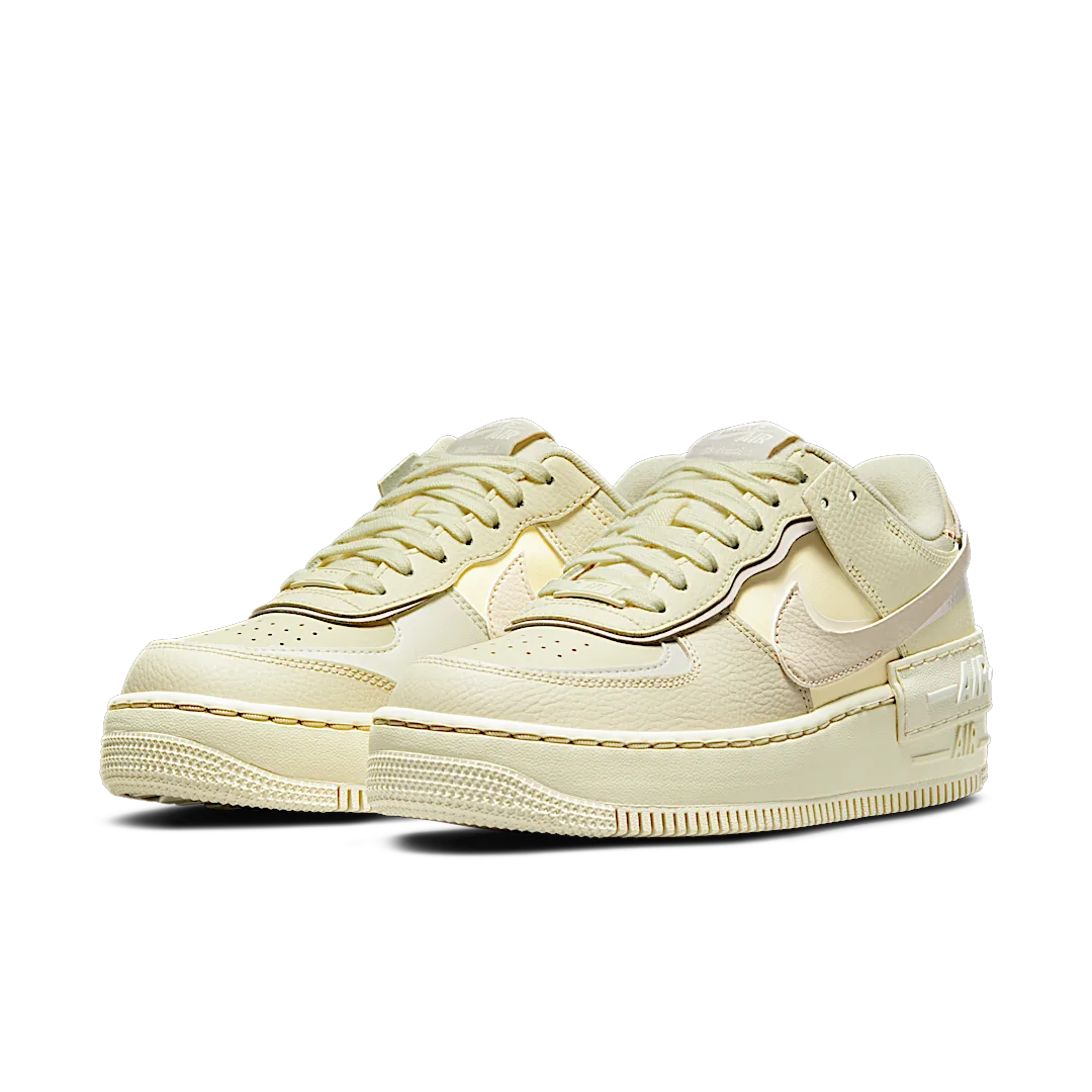 Overkicks - Nike Air Force 1 Low Shadow Coconut Milk (CU8591-102) - vista trasera