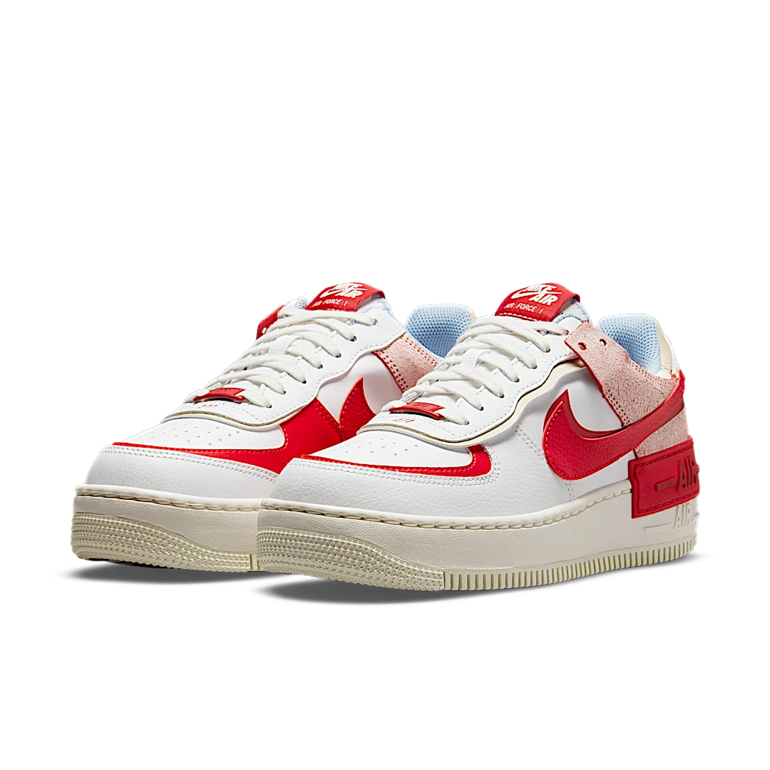 Overkicks - Nike Air Force 1 Low Shadow Cracked Leather (CI0919-108) - vista trasera