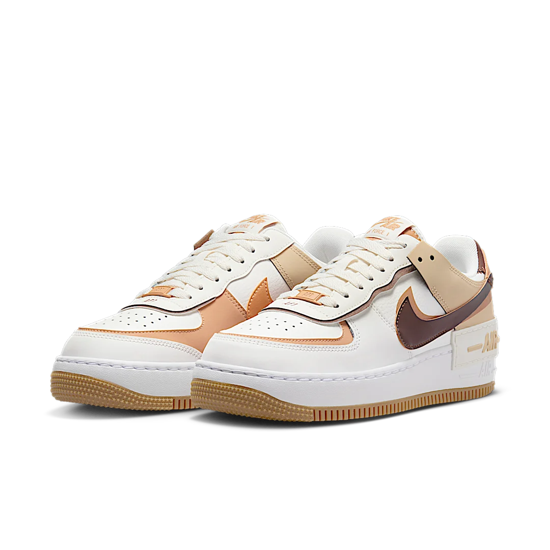 Overkicks - Nike Air Force 1 Low Shadow Flax Sesame (DZ1847-106) - vista trasera