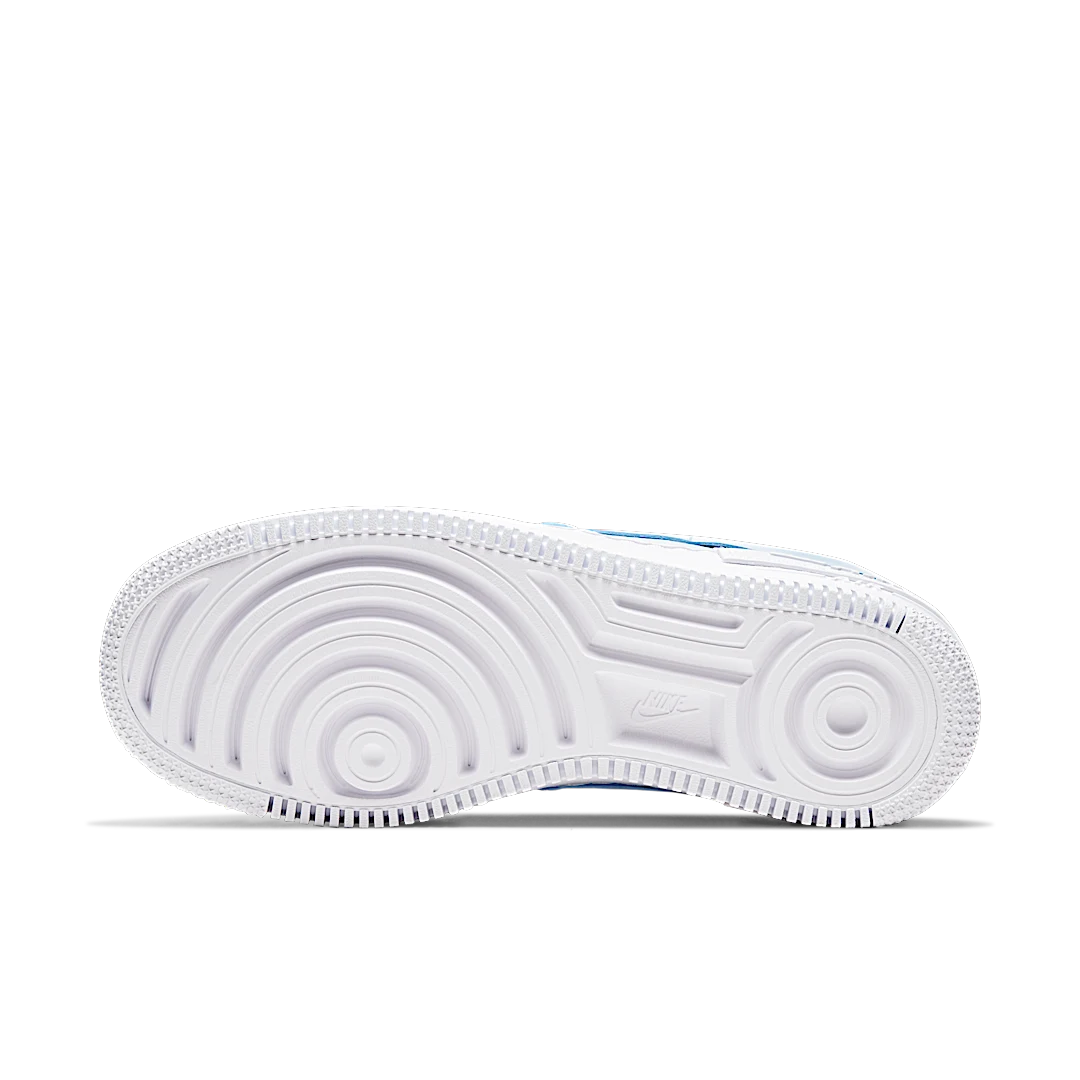 Overkicks - Nike Air Force 1 Low Shadow Hydrogen Blue (CV3020-400) - detalle suela