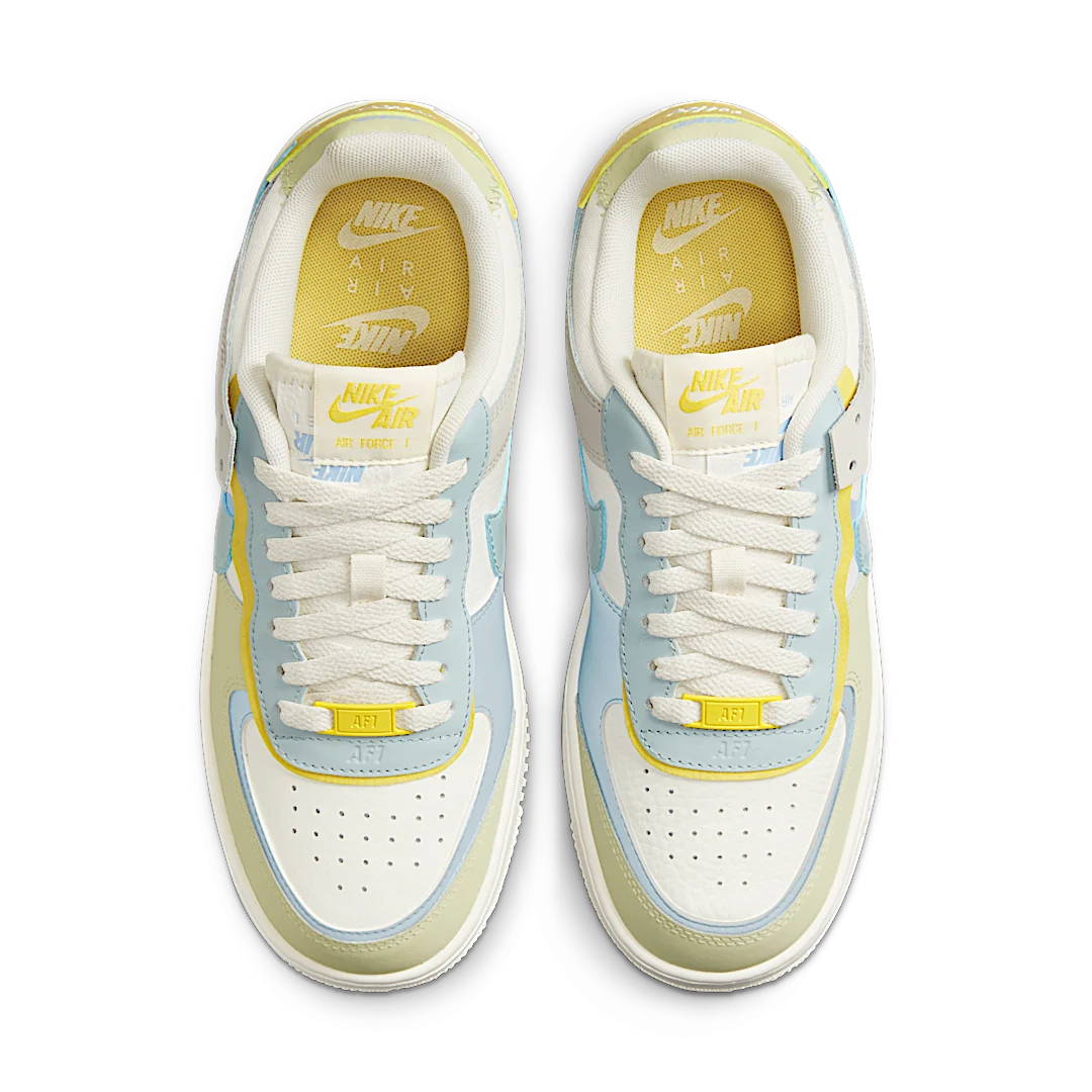 Overkicks - Nike Air Force 1 Low Shadow Ocean Cube (DR7883-100) - vista trasera
