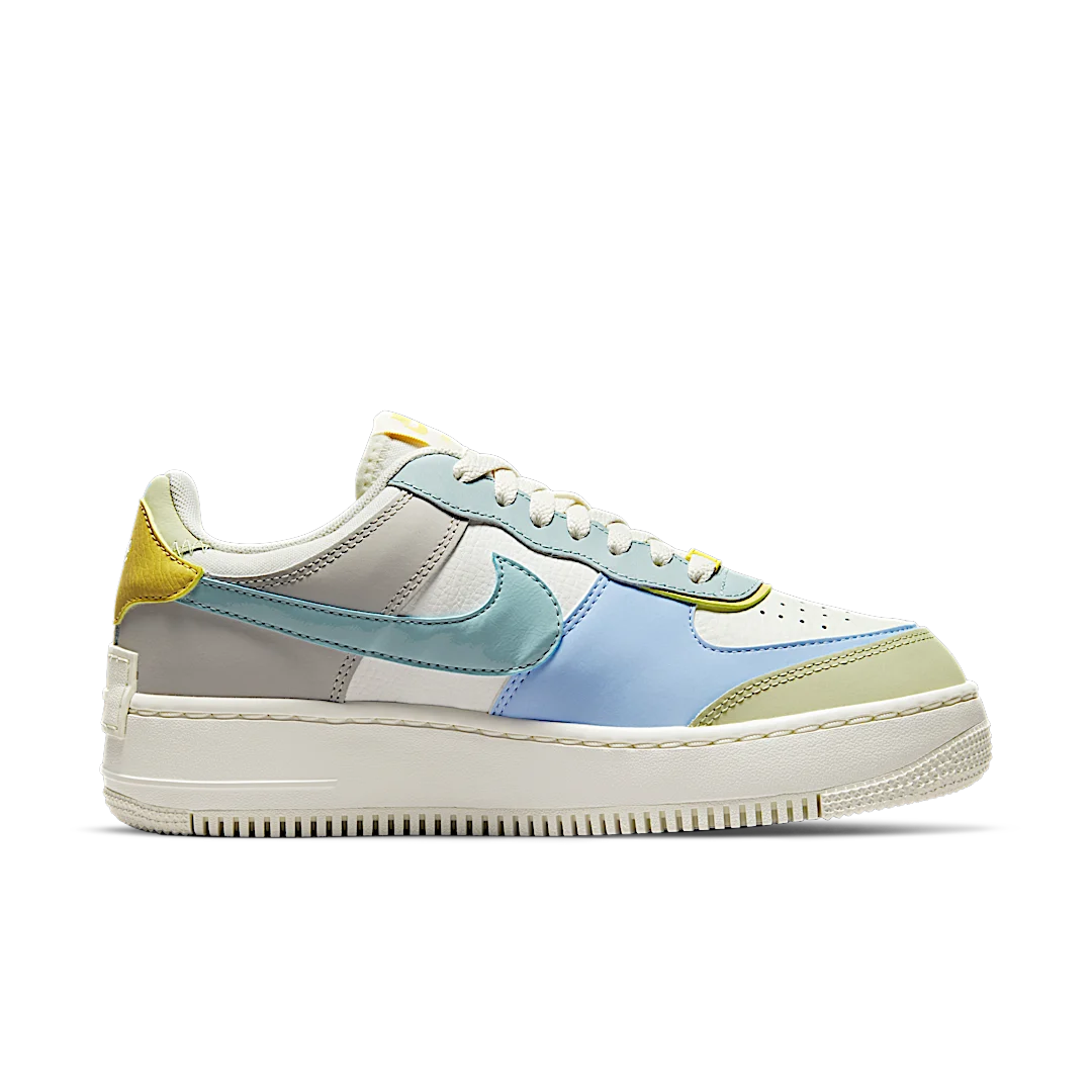 Overkicks - Nike Air Force 1 Low Shadow Ocean Cube (DR7883-100) - par completo