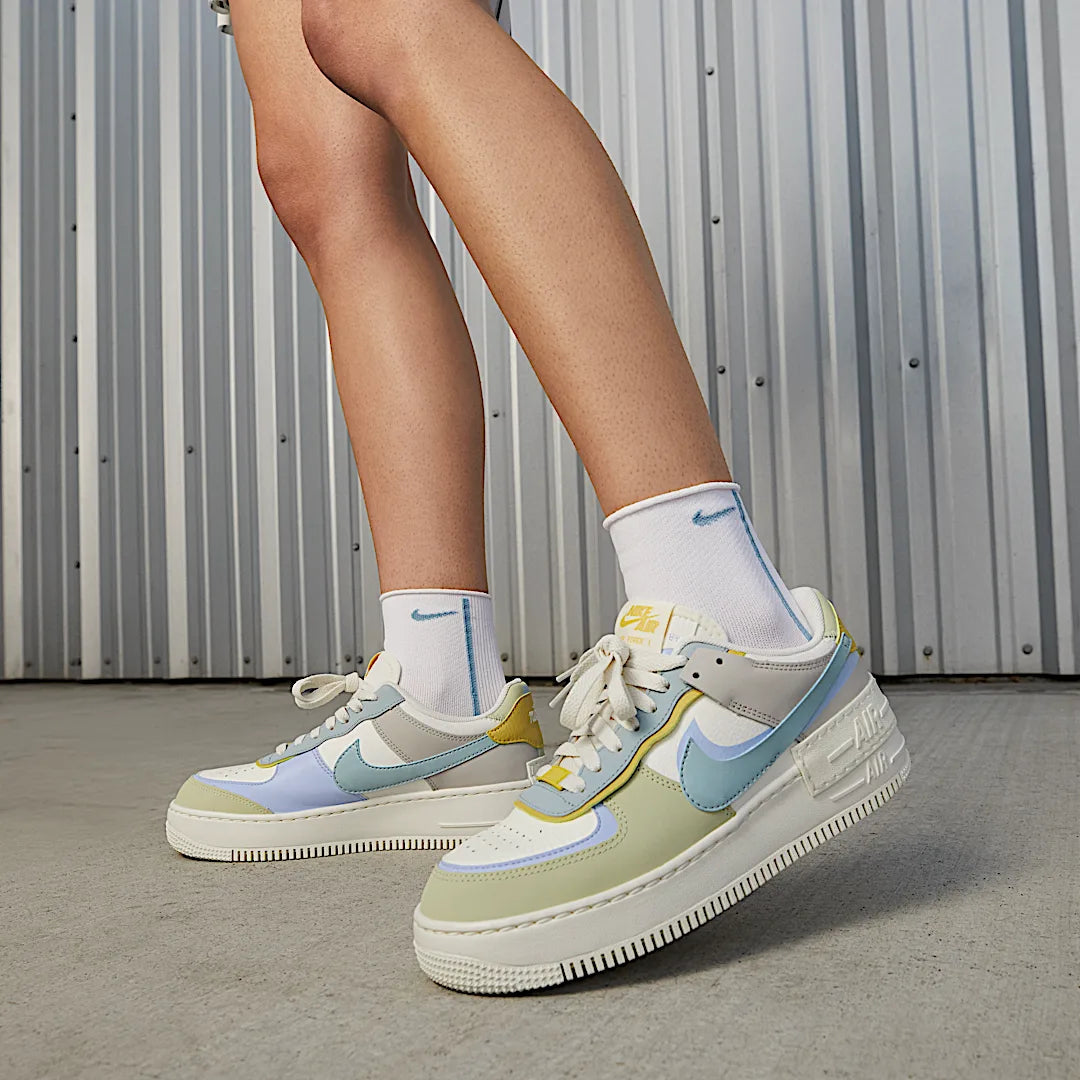 Overkicks - Nike Air Force 1 Low Shadow Ocean Cube (DR7883-100) - detalle suela