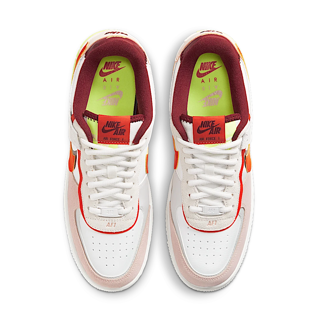 Overkicks - Nike Air Force 1 Low Shadow Orange Pearl (CU8591-600) - par completo