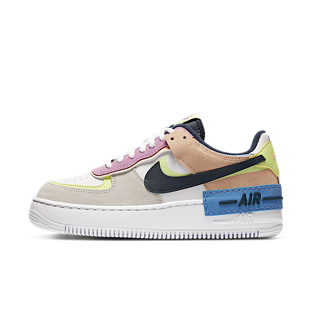 Overkicks - Nike Air Force 1 Low Shadow Photon Dust Crimson Tint (CU8591-001) - vista lateral
