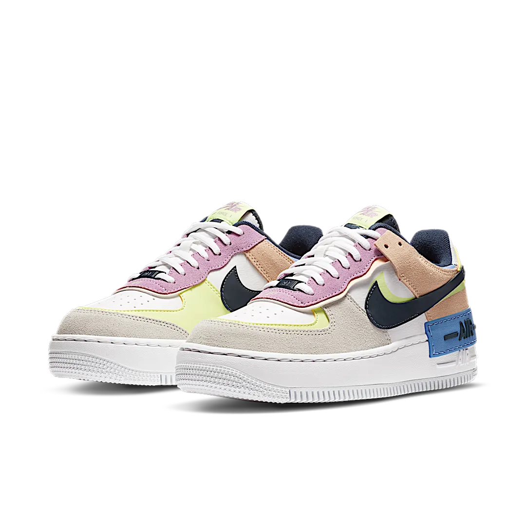 Overkicks - Nike Air Force 1 Low Shadow Photon Dust Crimson Tint (CU8591-001) - vista trasera