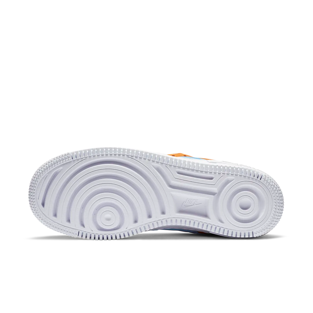 Overkicks - Nike Air Force 1 Low Shadow Rust Blue (CZ0365-100) - detalle suela