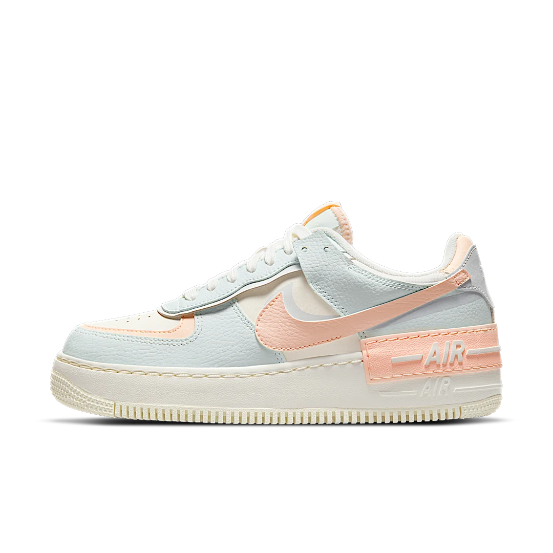 Overkicks - Nike Air Force 1 Low Shadow Sail Barely Green (CU8591-104) - vista lateral