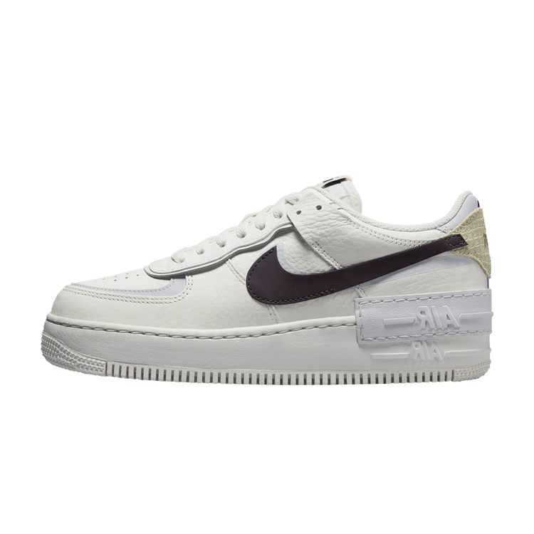 Overkicks - Nike Air Force 1 Low Shadow Sail Earth Python (Women's) (FD0804-100) - vista lateral