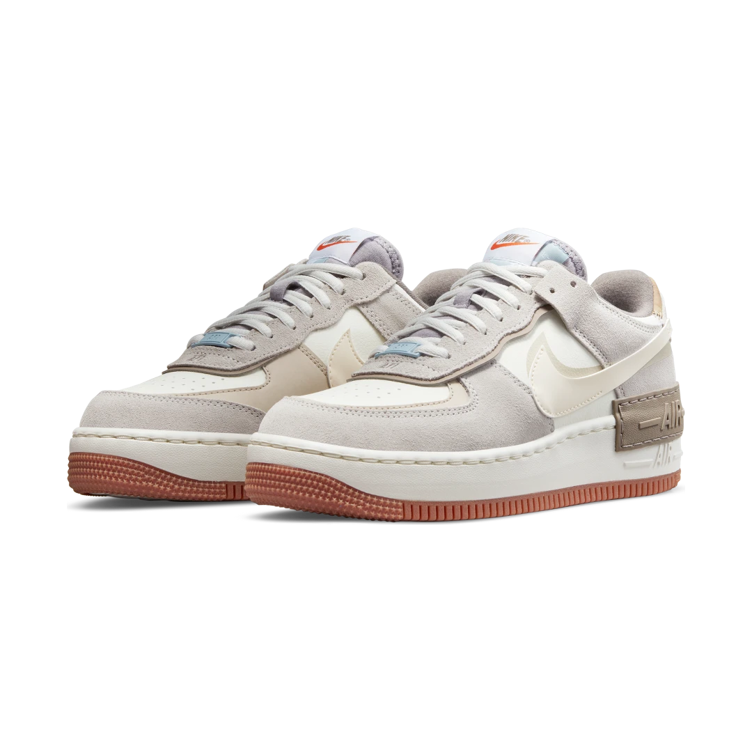 Overkicks - Nike Air Force 1 Low Shadow Sail Pale Ivory (DO7449-111) - vista trasera